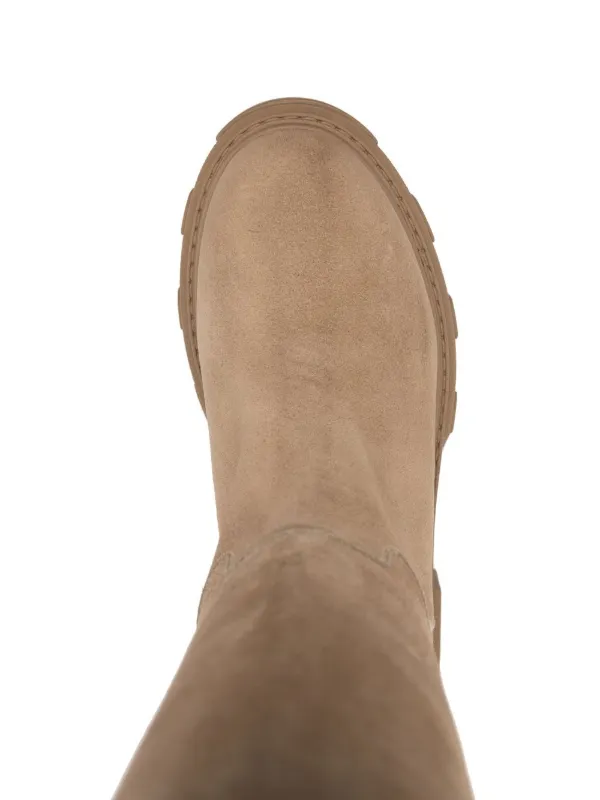 GIABORGHINI Perni Suede mid-calf Boots | Neutrals | FARFETCH