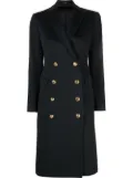 Tagliatore double-breasted mid-length coat - Grey