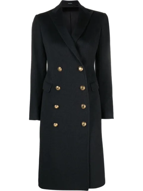 Tagliatore double-breasted mid-length coat