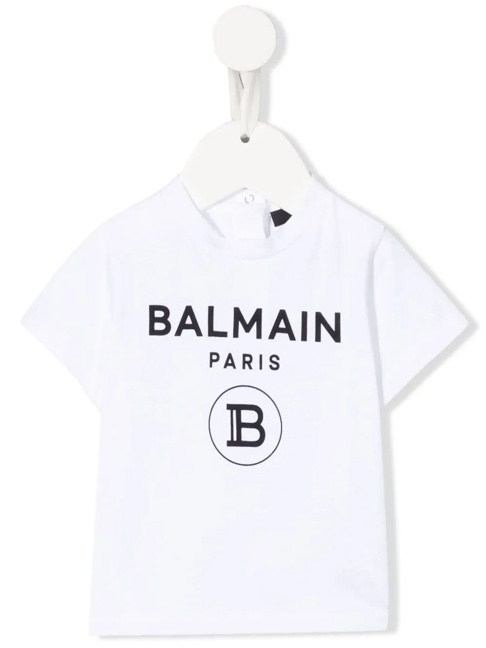 BALMAIN LOGO印花棉T恤