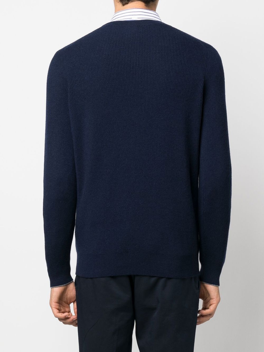 Brunello Cucinelli round-neck cashmere jumper Men