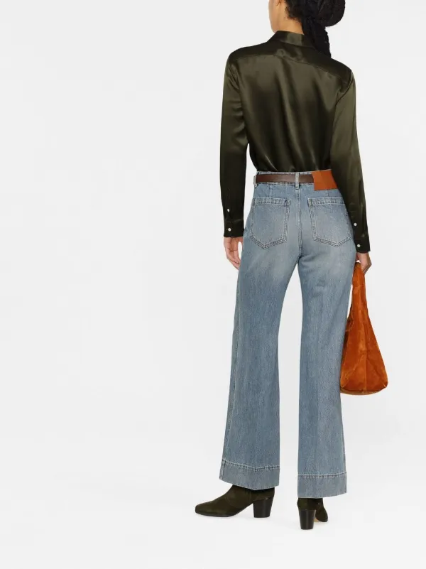 victoria beckham high waisted jeans