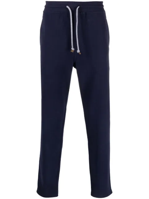 Brunello Cucinelli tapered drawstring track pants