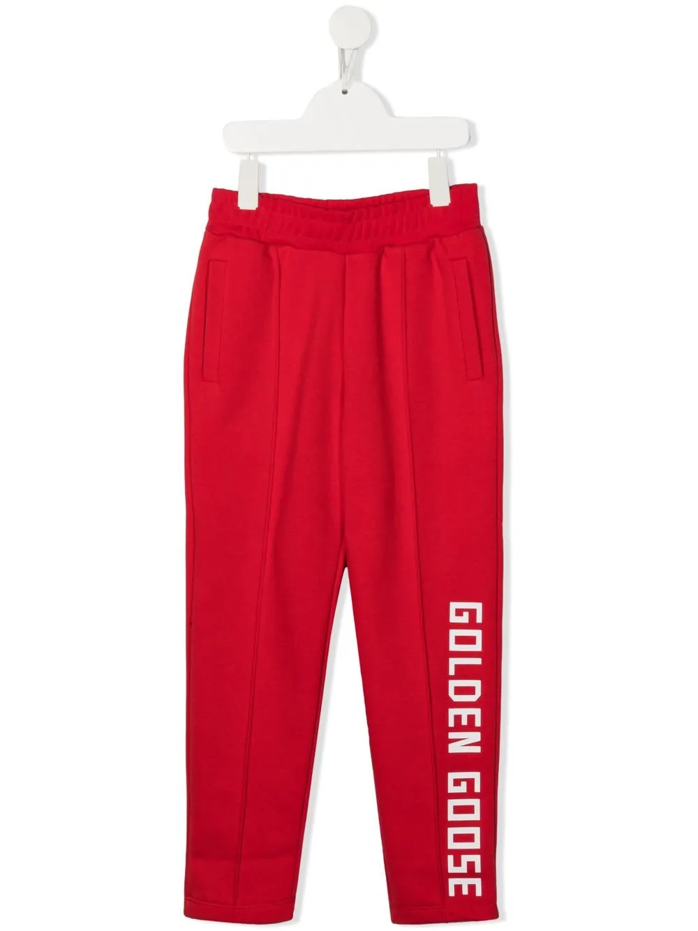 

Golden Goose Kids logo tracksuit bottoms - Red