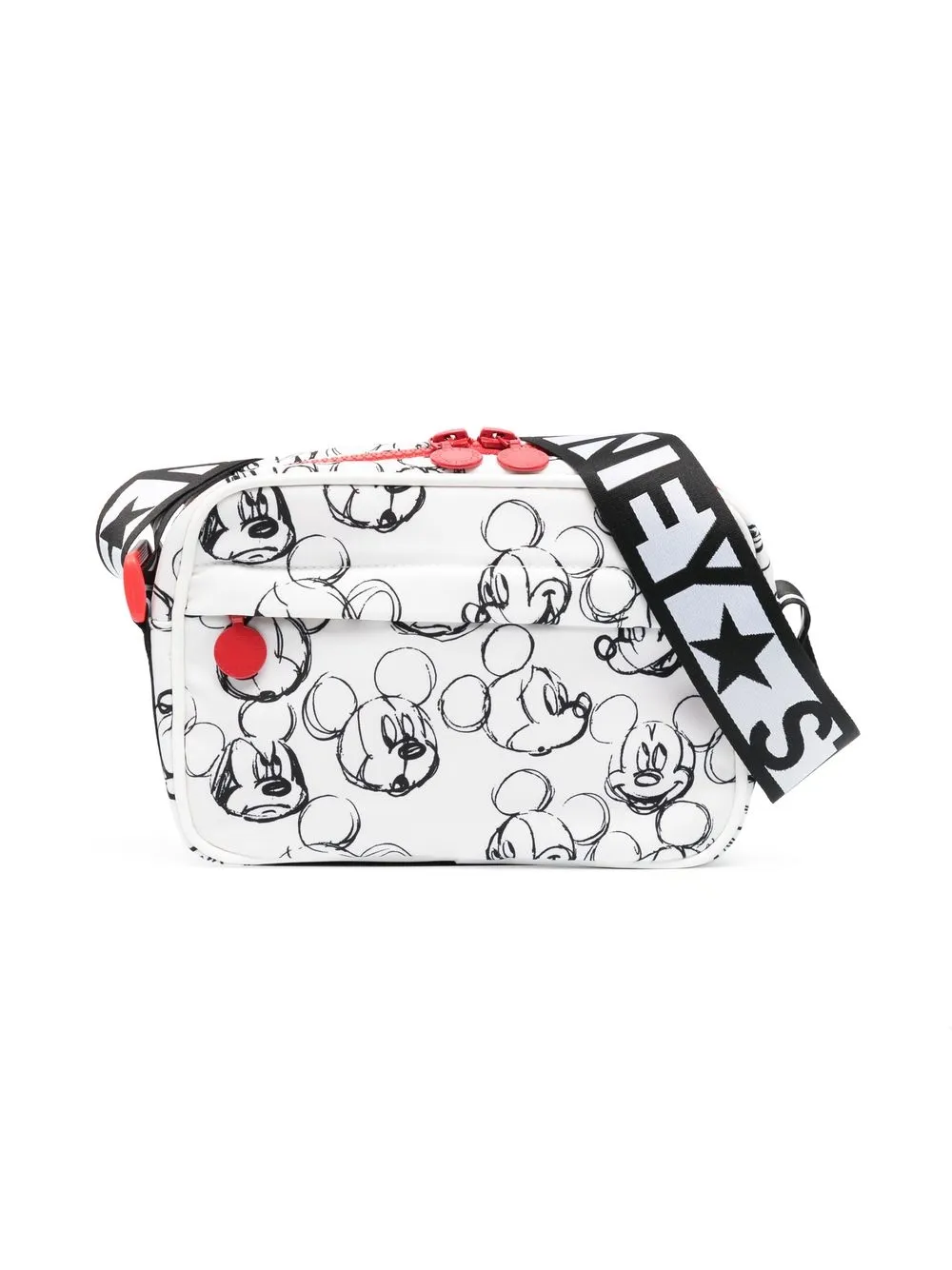 

Stella McCartney Kids Mickey sketch-style print shoulder bag - White