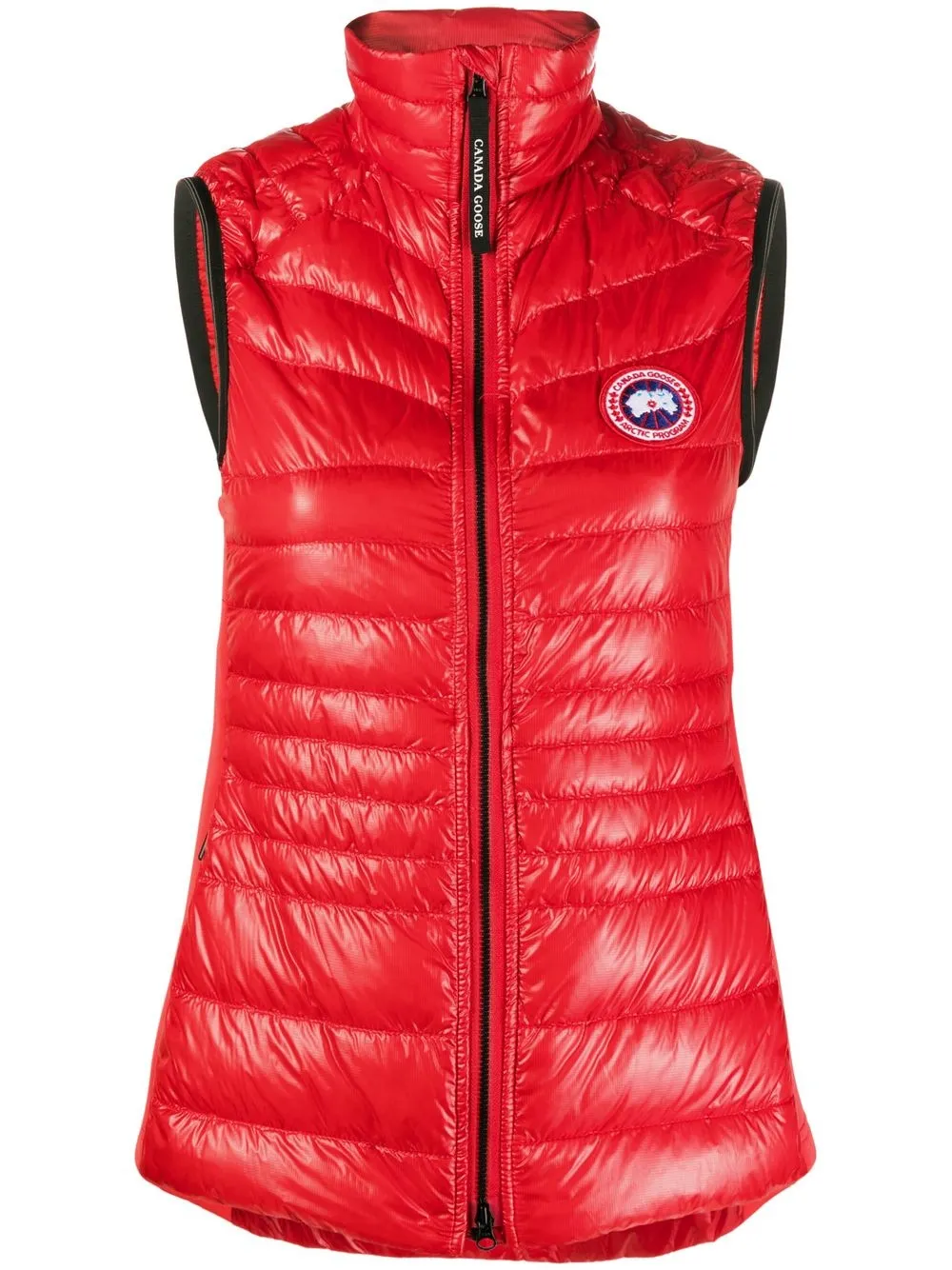 

Canada Goose chaleco con parche del logo - Rojo