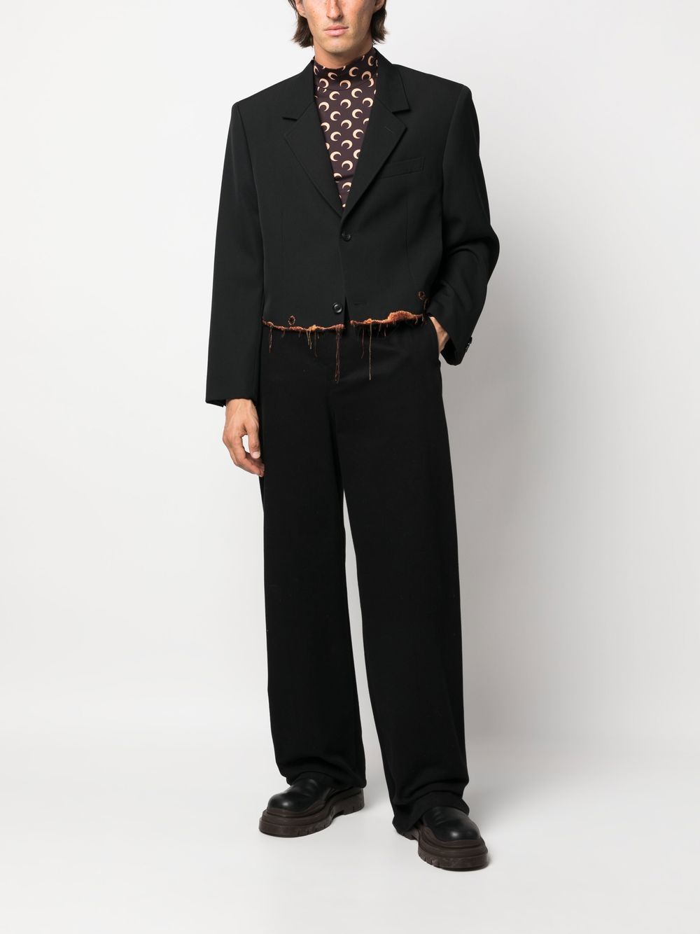 Doublet Cropped long-sleeve Blazer - Farfetch