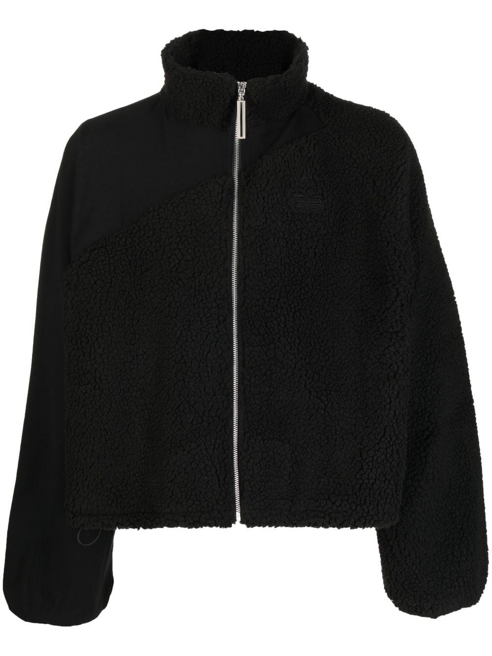 Spencer Badu embroidered-logo panelled jacket | Smart Closet
