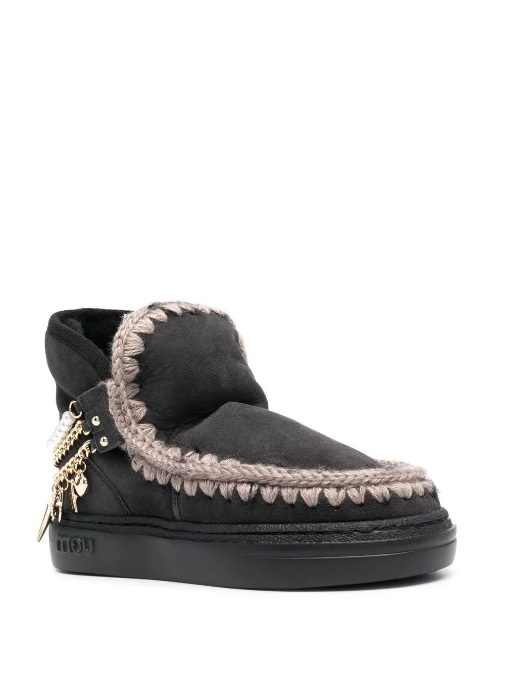 Mou charm-detail slip-on boots | Ankle Boots | Image 2