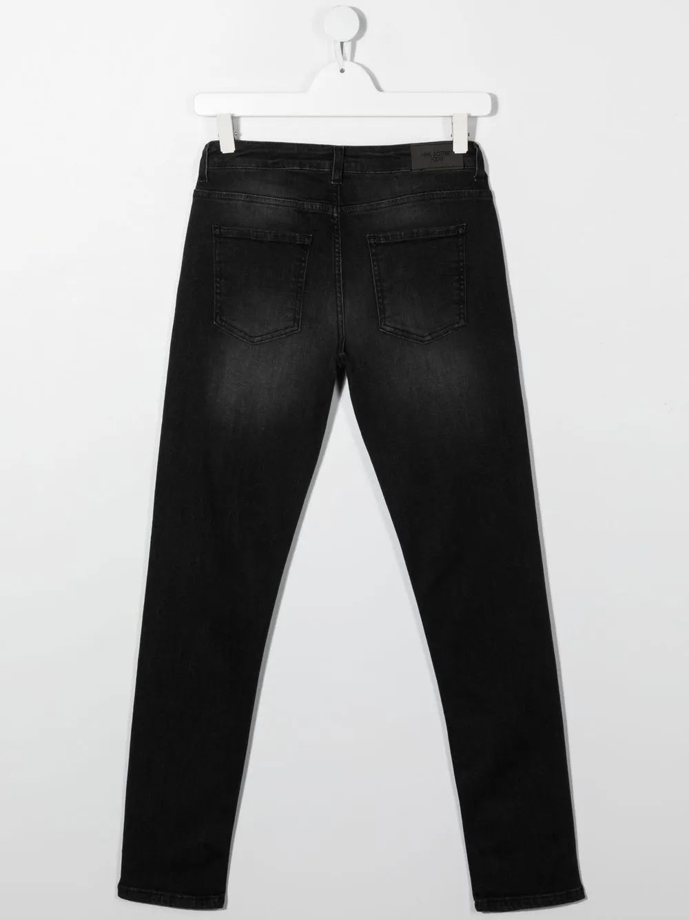 Neil Barrett Kids Jeans met vervaagd-effect - Zwart