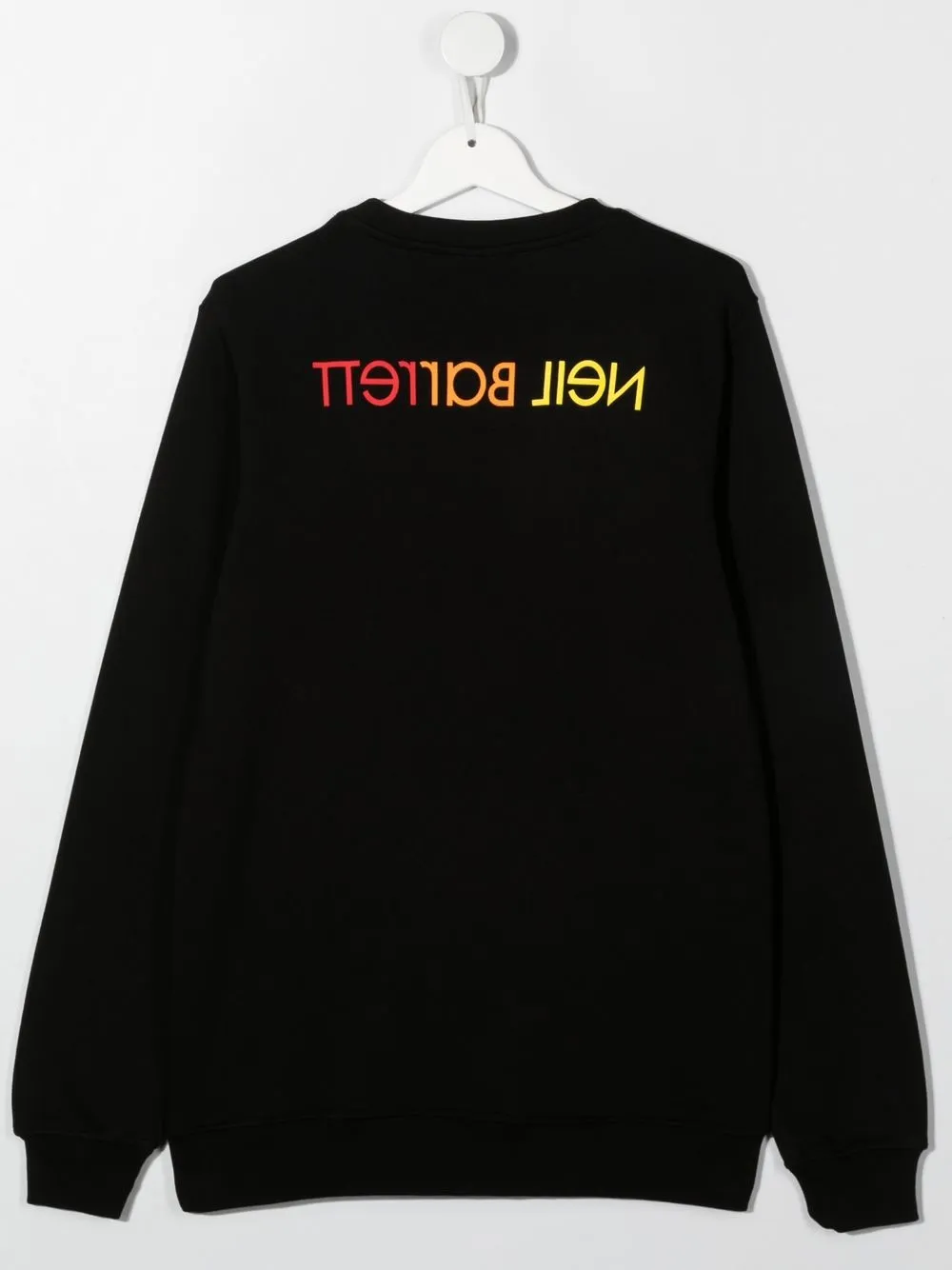 image 2 of neil barrett kids 闪电图案棉卫衣