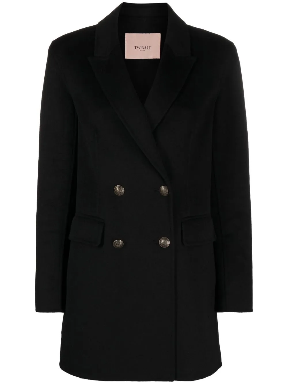 

TWINSET blazer con doble botonadura - Negro