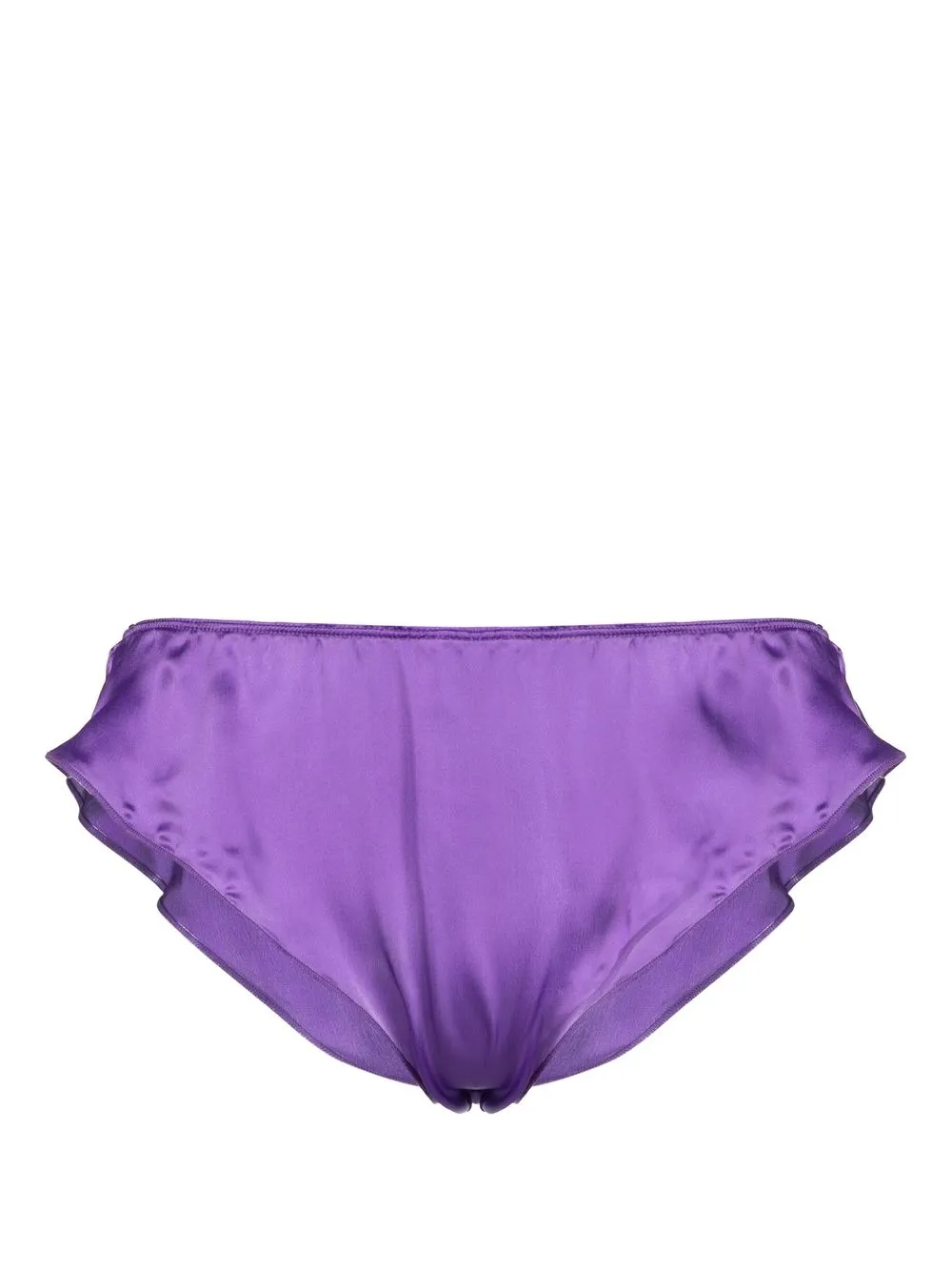 

Forte Forte silk Brazilian briefs - Purple