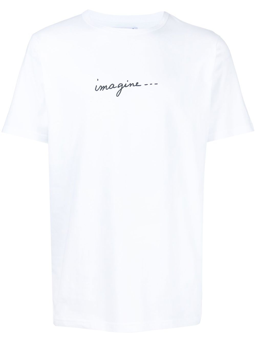 agnès b. Imagine short-sleeve cotton t-shirt - White