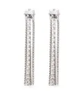 Miu Miu fringe drop earrings - Silver