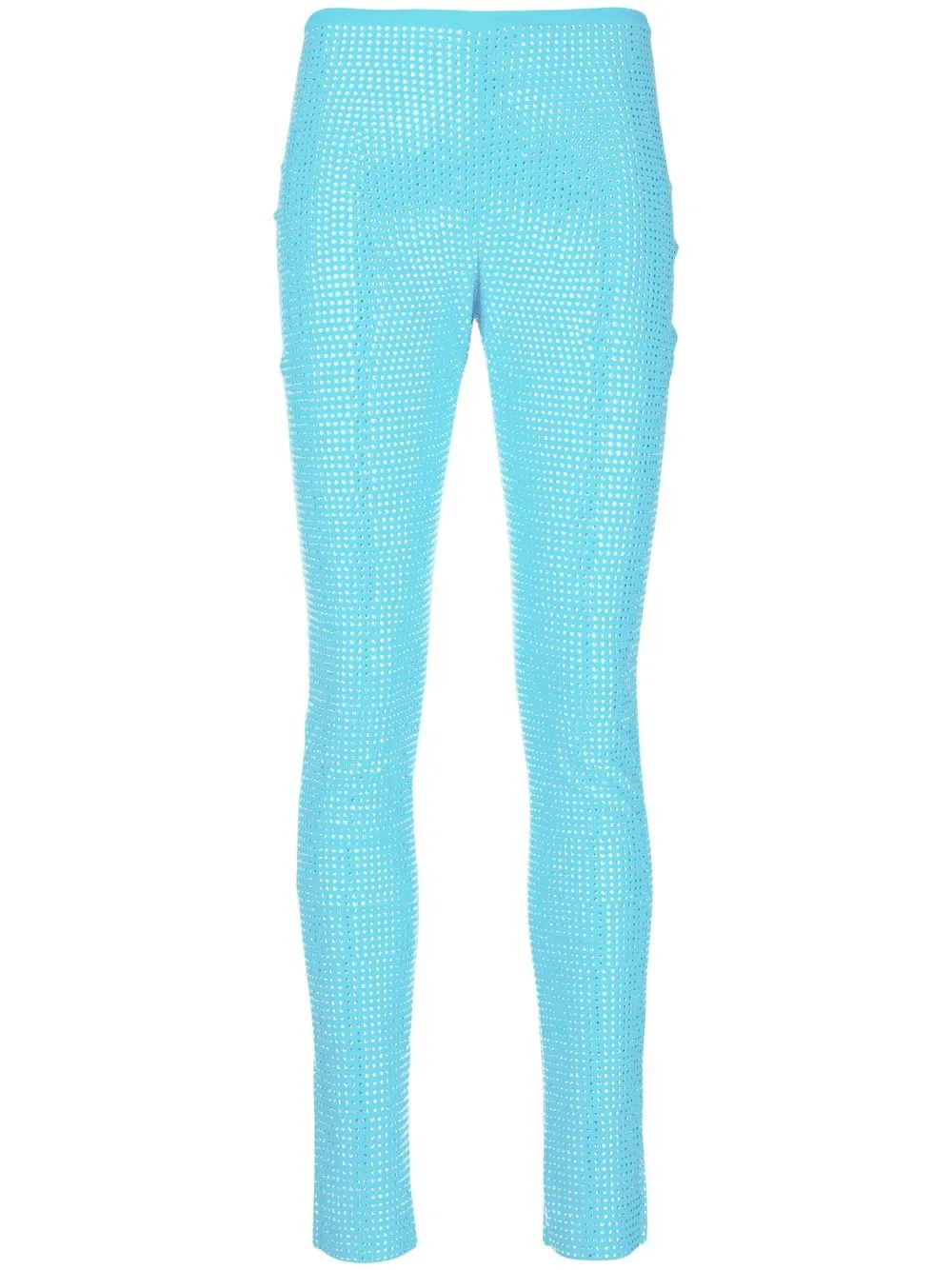 

Giuseppe Di Morabito leggins con detalles de cristales - Azul