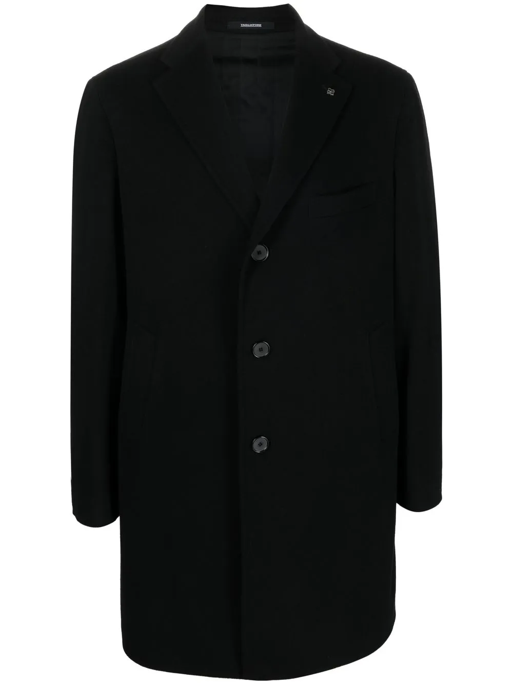 

Tagliatore abrigo con botones - Negro