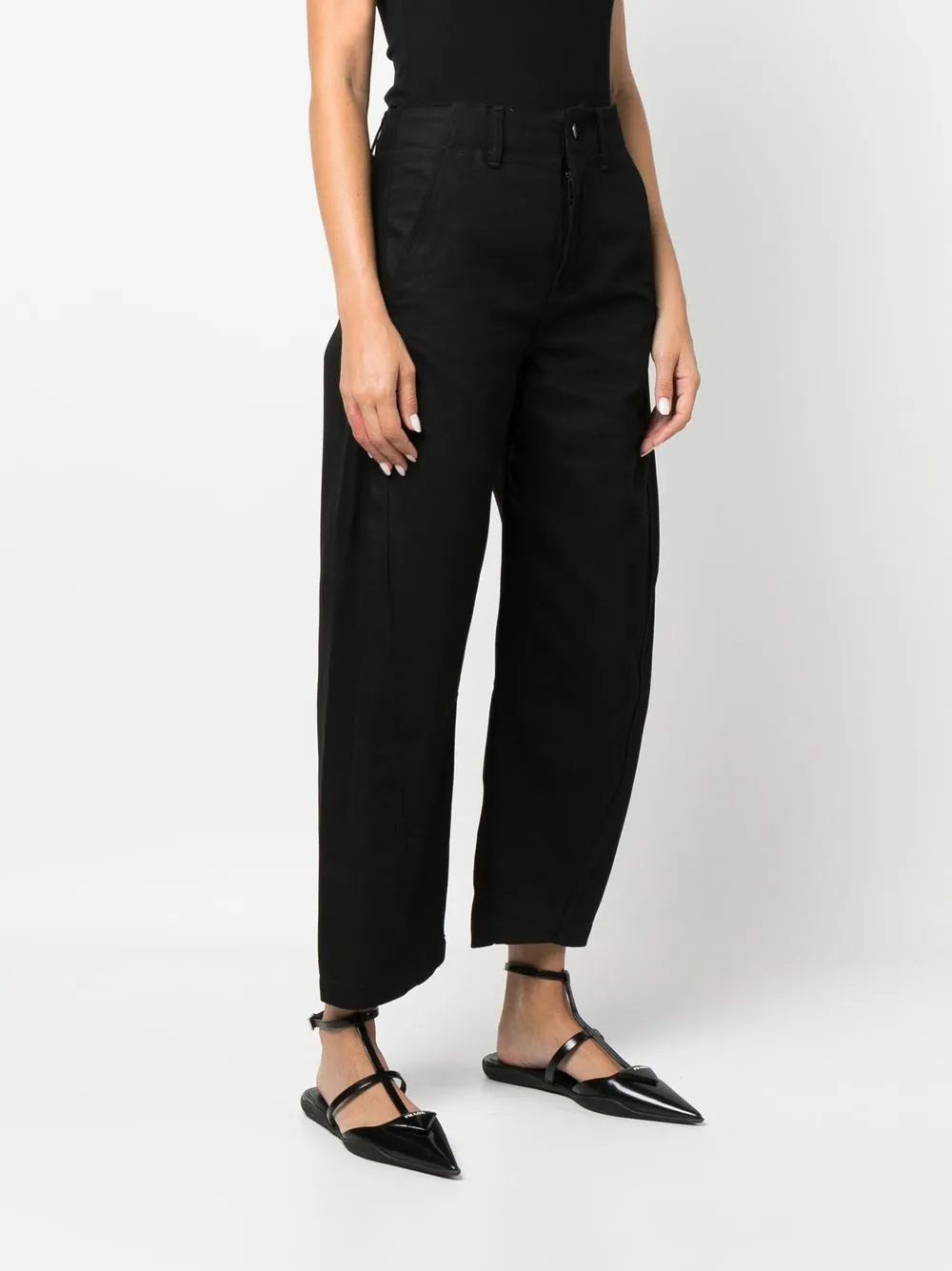 Studio Nicholson Akerman curved-leg Denim Pant - Farfetch