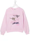 Kenzo Kids graphic-print sweatshirt - Pink