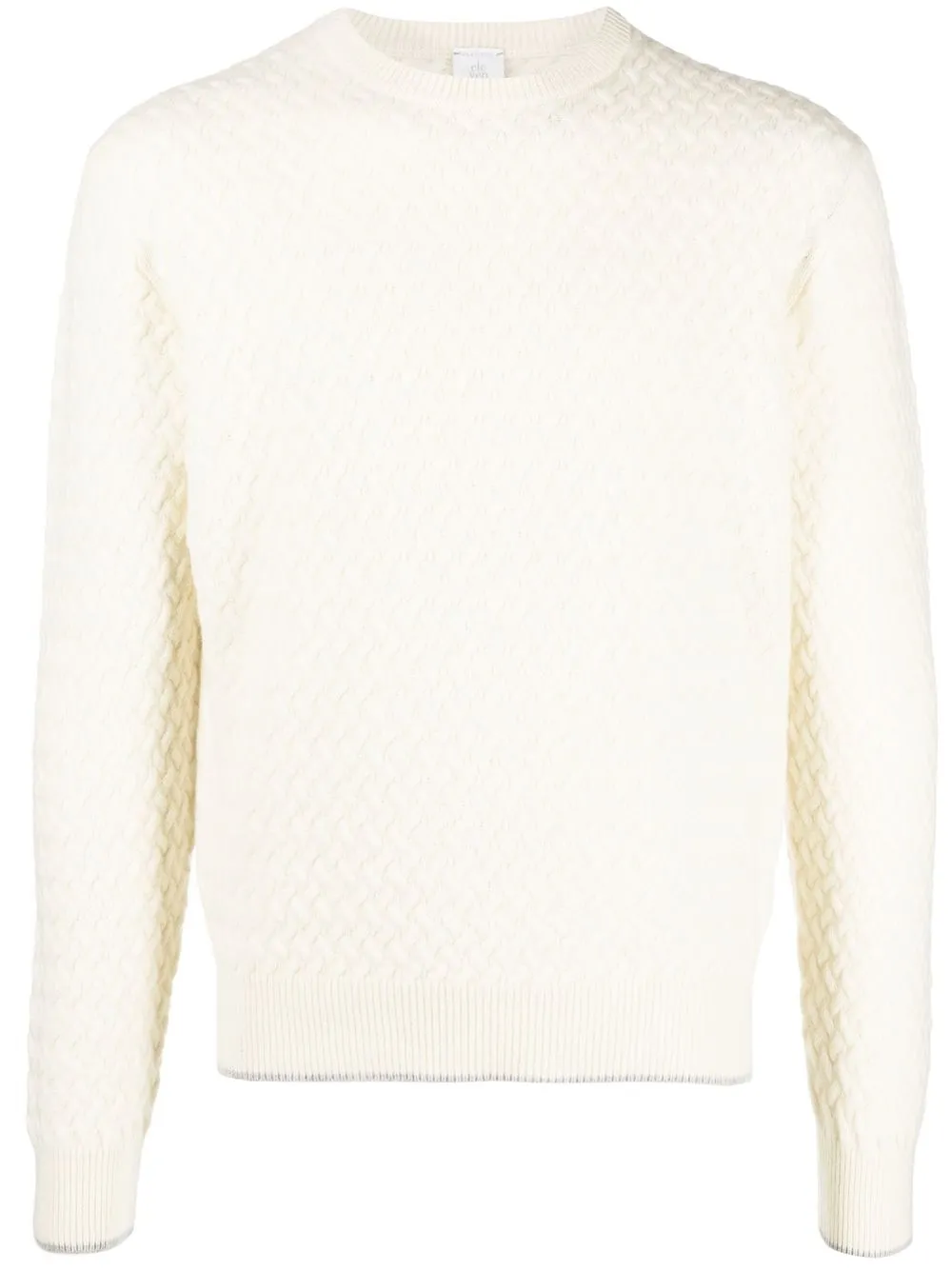 

Eleventy textured-knit wool-blend jumper - Neutrals