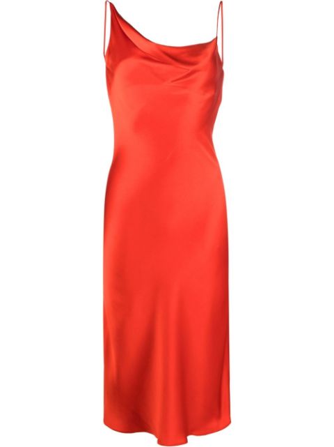 Stella McCartney cowl-neck midi dress Women