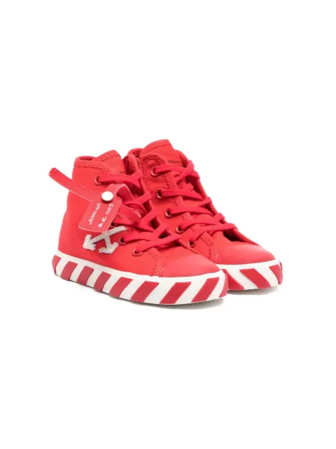 Off-White Kids Vulcanized high-top sneakers