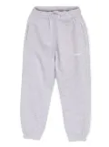 Off-White Kids logo-print track pants - Grey