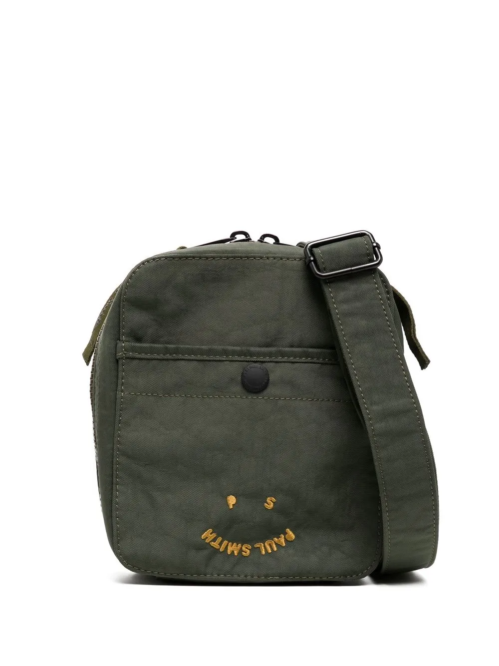 

PS Paul Smith embroidered-logo crossbody bag - Green