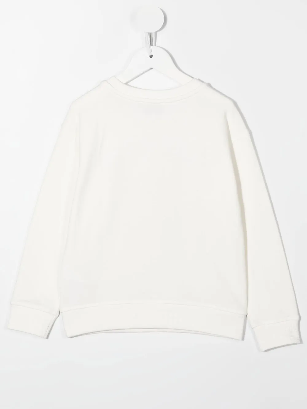 Moschino Kids Sweater met teddybeer-detail - Wit