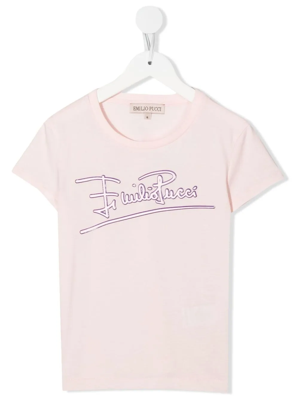 

PUCCI Junior logo-print T-shirt - Pink
