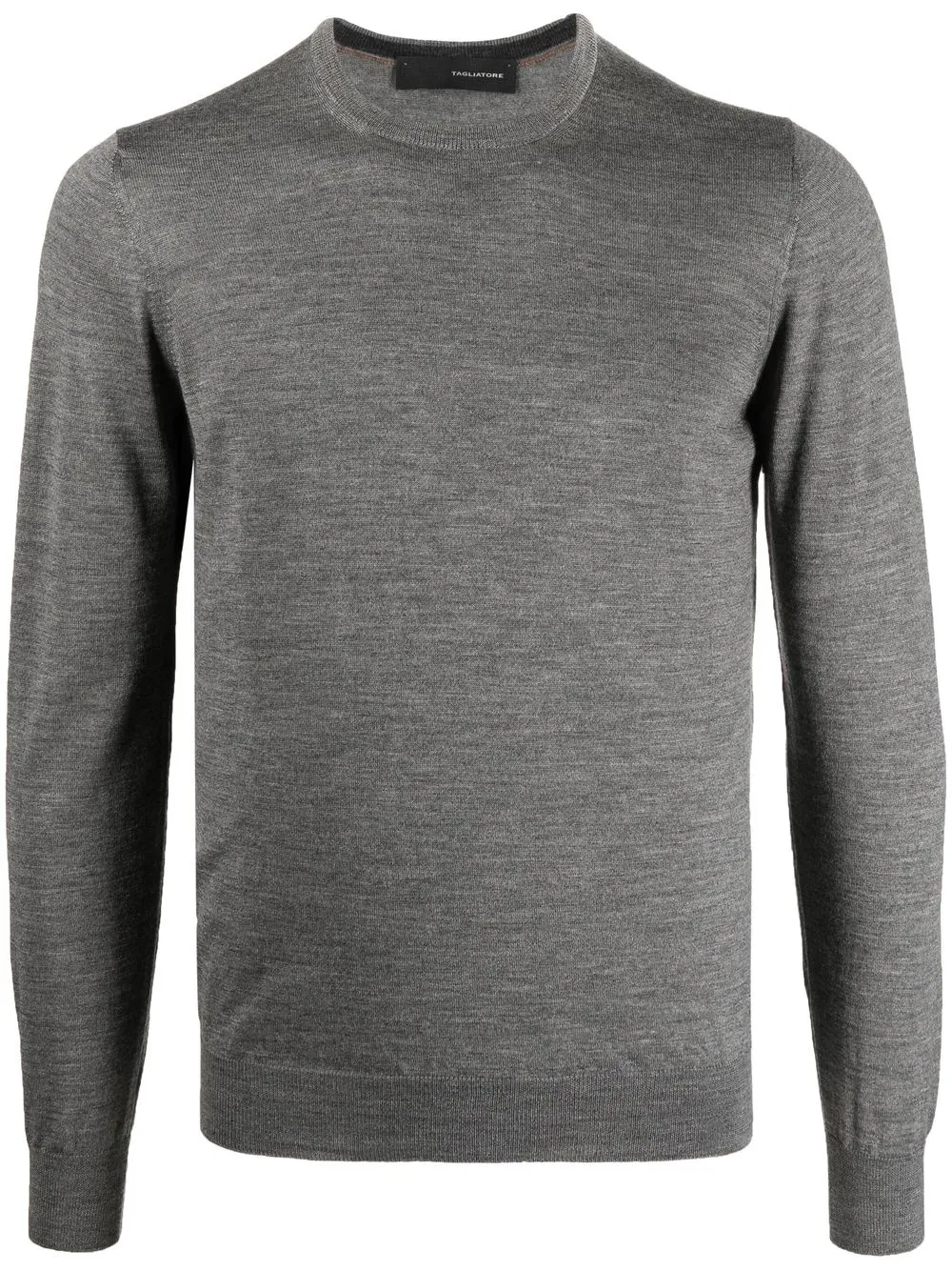

Tagliatore suéter con cuello redondo - Gris