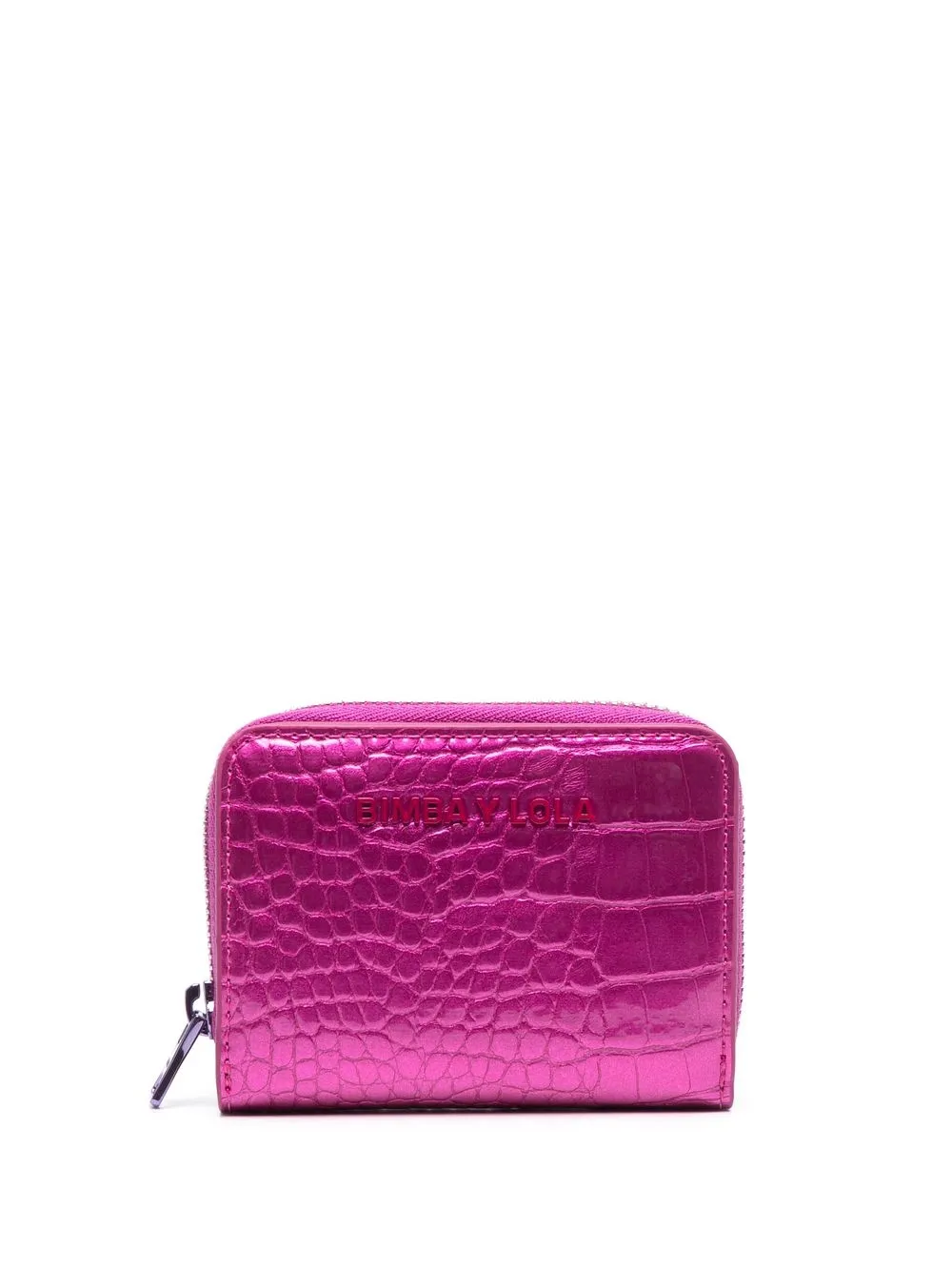 

Bimba y Lola cartera con efecto de piel de cocodrilo - Rosado