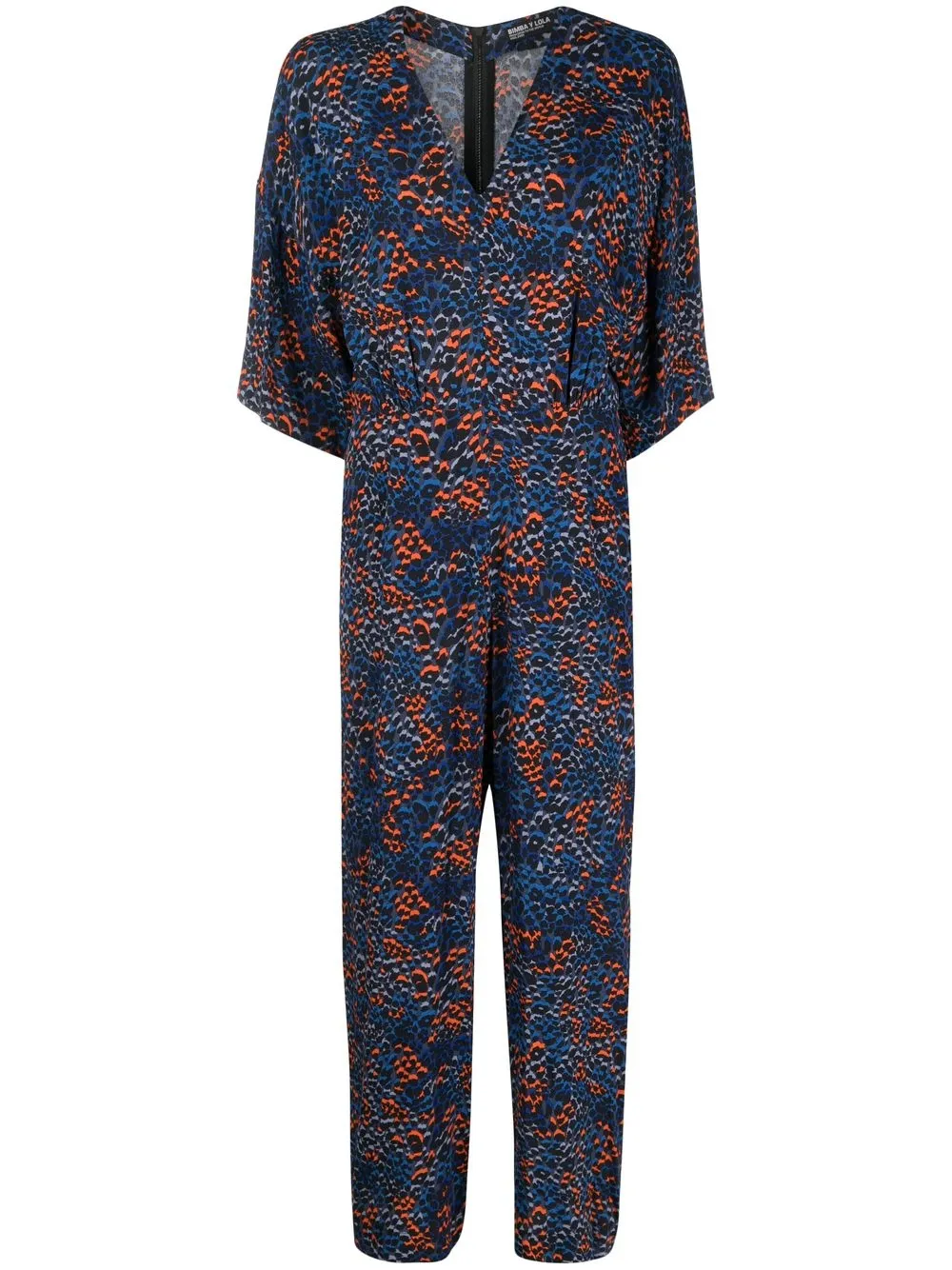 

Bimba y Lola jumpsuit con estampado de leopardo - Azul