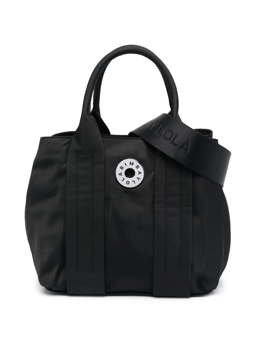 

Bimba y Lola tote con motivo S - Negro