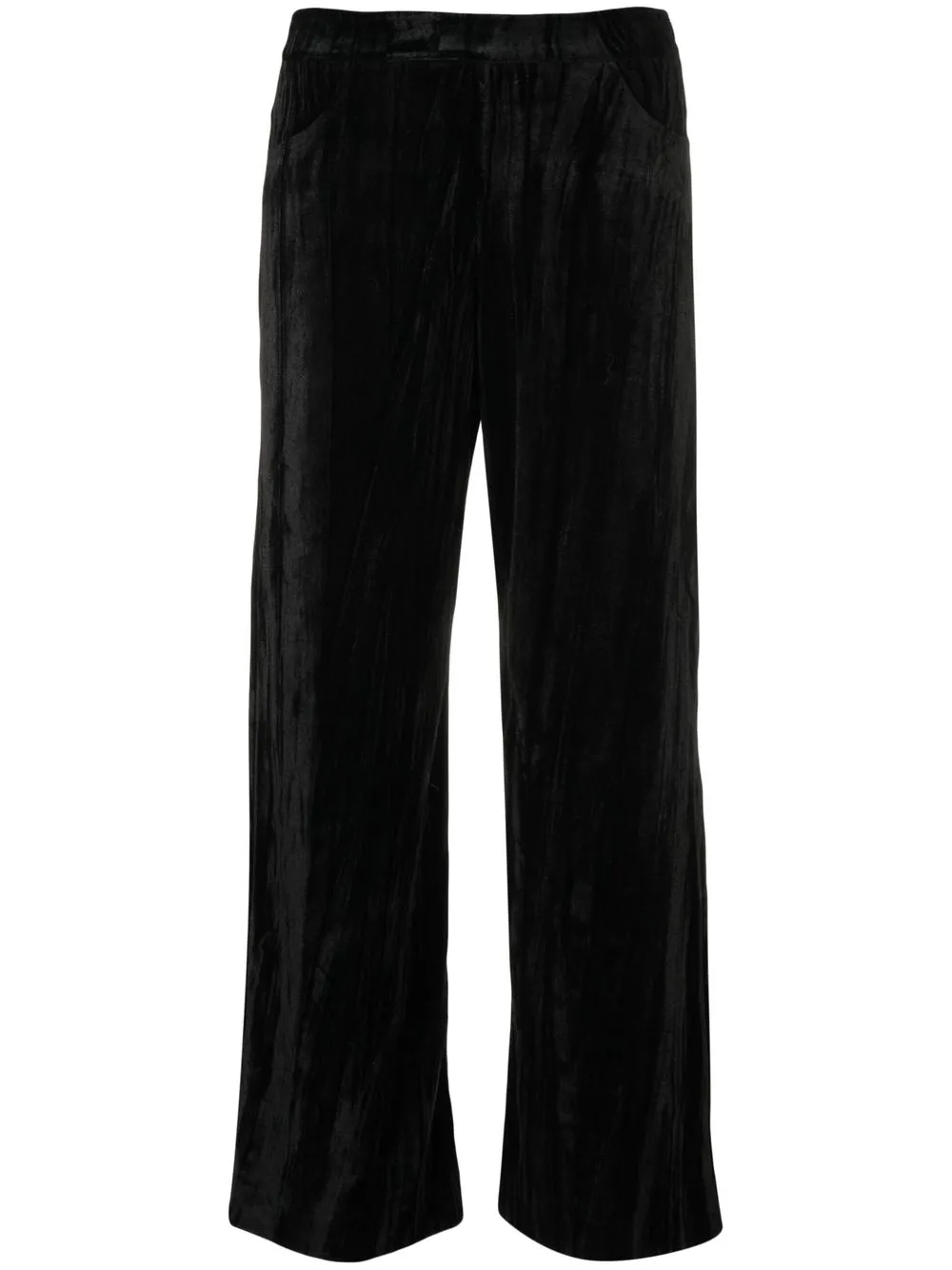 

Bimba y Lola pantalones capri de terciopelo - Negro