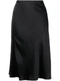 Stella McCartney draped midi skirt - Black