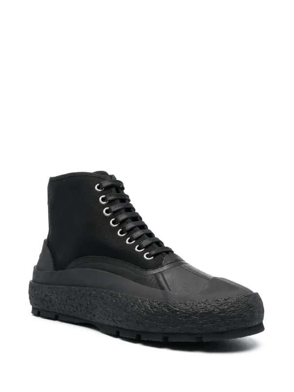 Jil Sander hi-top Sneakers | Black | FARFETCH