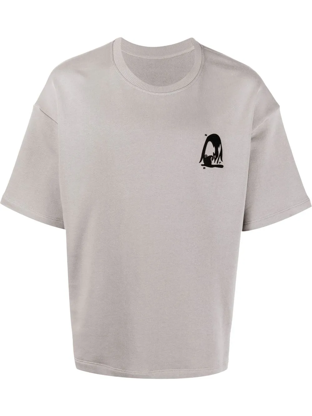 

STYLAND playera con estampado gráfico - Gris
