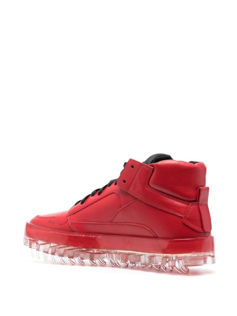 RBRSL RUBBER SOUL High-top sneakers - Rood