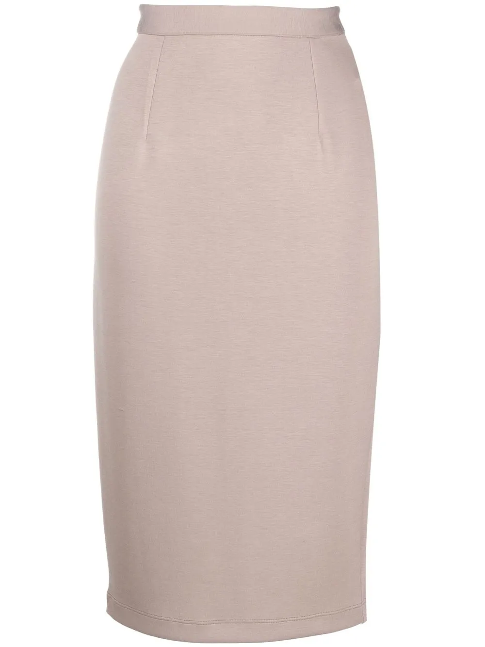 

STYLAND dart-detail high-waisted skirt - Neutrals