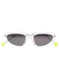ESTILÉ Runner cat-eye sunglasses - White