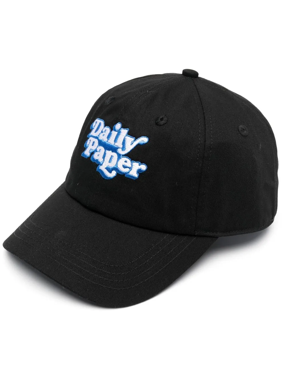 

Daily Paper logo-print cap - Black