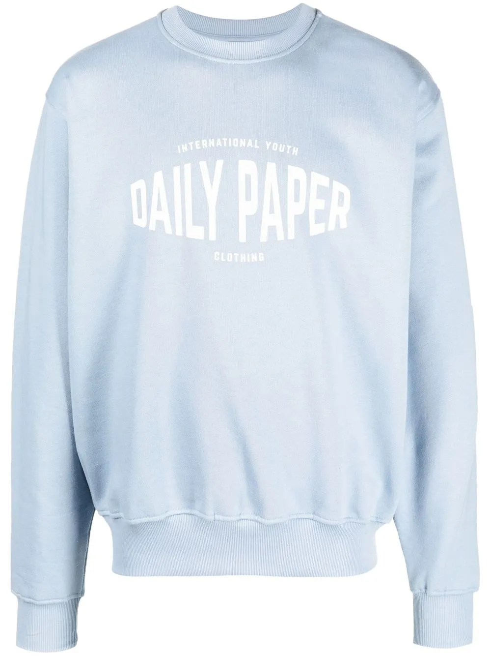 

Daily Paper logo-print sweatshirt - Blue