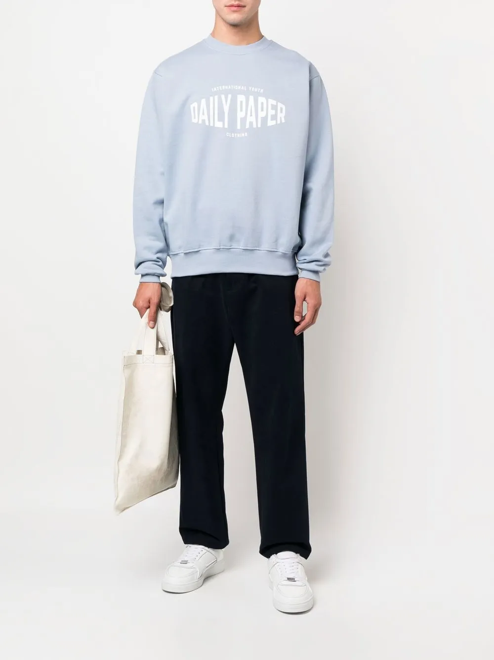 Daily Paper logoprint Sweatshirt Farfetch