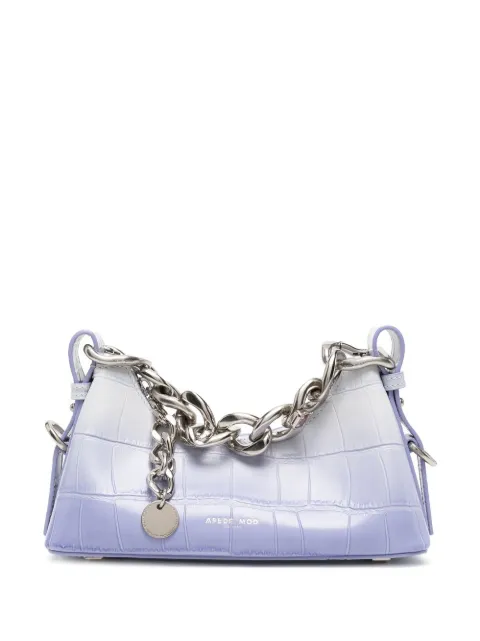 APEDE MOD crocodile-effect tote bag