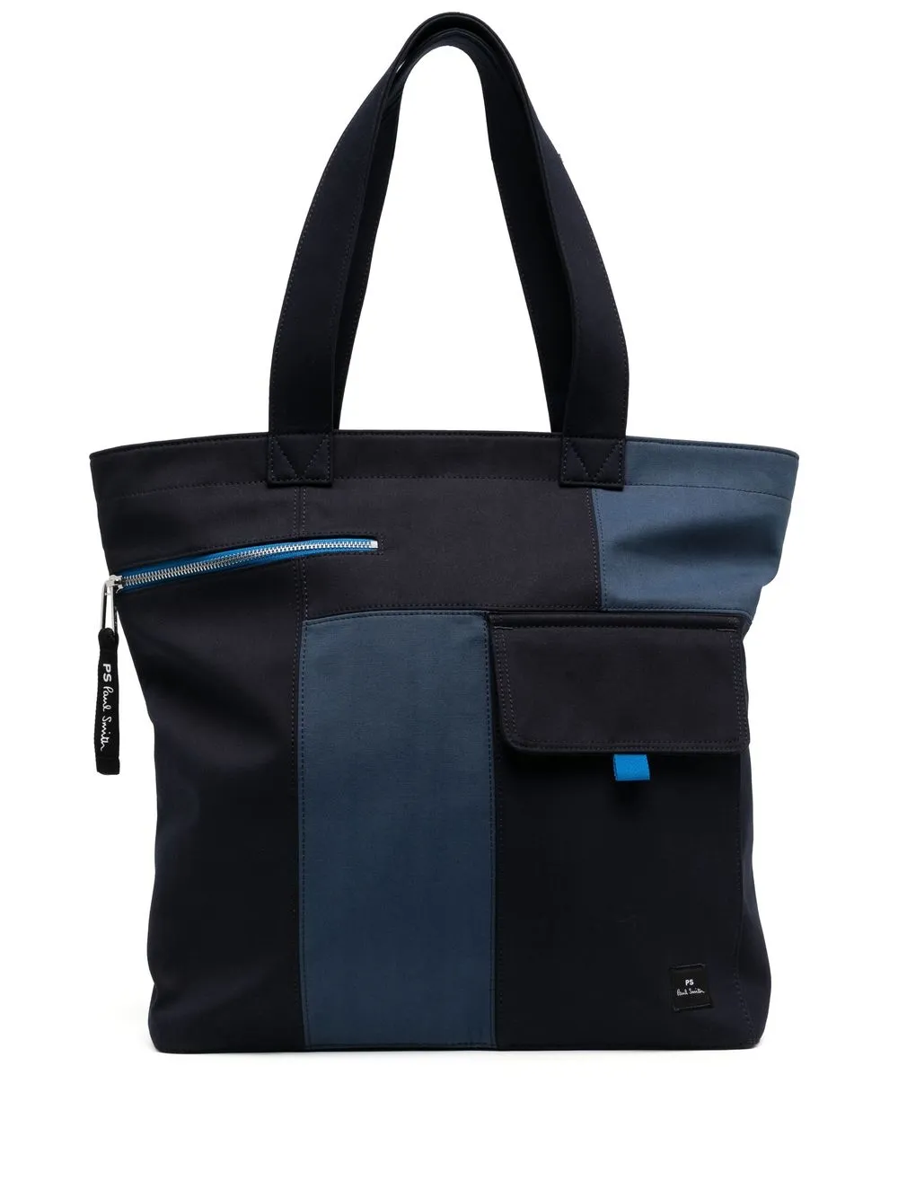 

PS Paul Smith colour-block tote bag - Blue