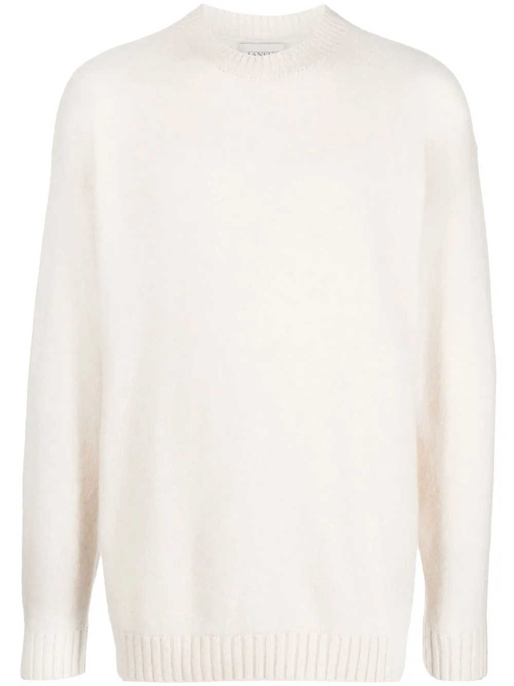 

Laneus crew-neck knit jumper - Neutrals