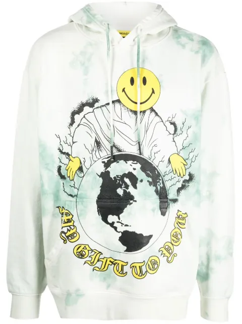 MARKET graphic-print detail hoodie