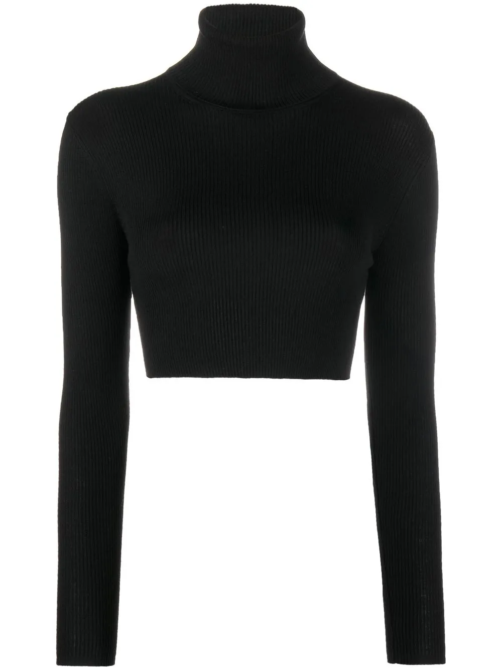 

P.A.R.O.S.H. suéter tejido con cuello de tortuga - Negro