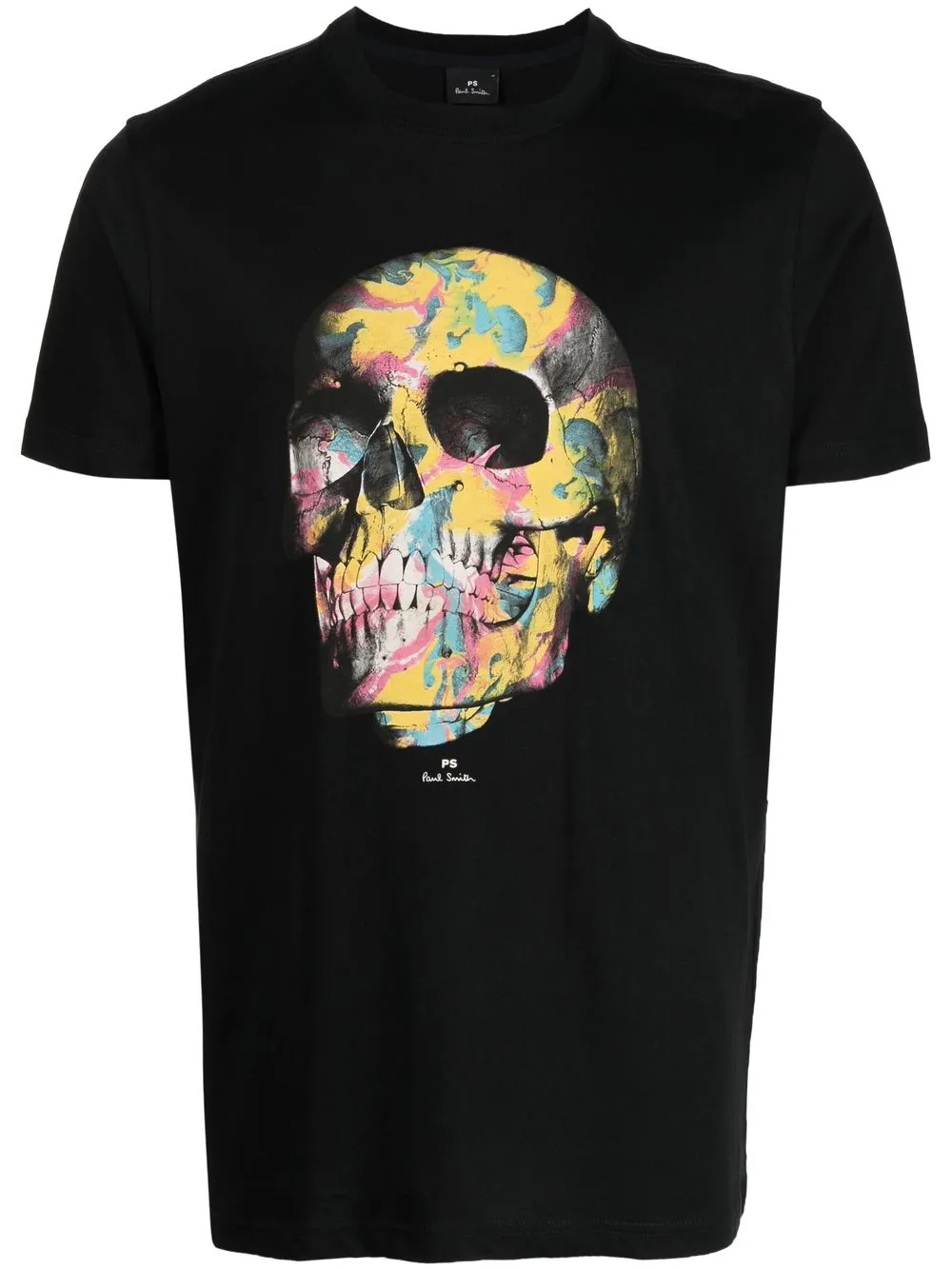 

PS Paul Smith skull-print crewneck T-shirt - Black